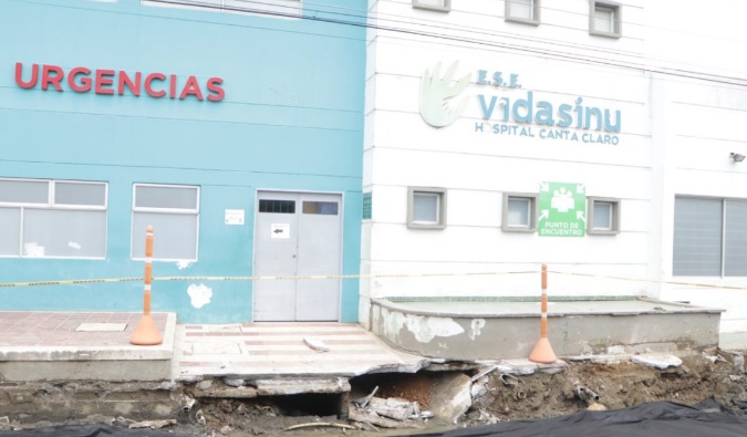 Por obras de pavimentación, Hospital Cantaclaro cierra temporalmente su servicio de Urgencias