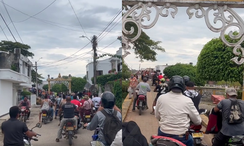 Sigue el caos vehicular en Lorica por colapso del puente