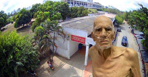 Abandonan abuelo de 81 años en el hospital san diego de Cereté