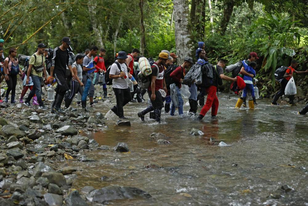 En octubre más de 57.000 migrantes cruzaron el Darién en busca del ‘sueño americano’