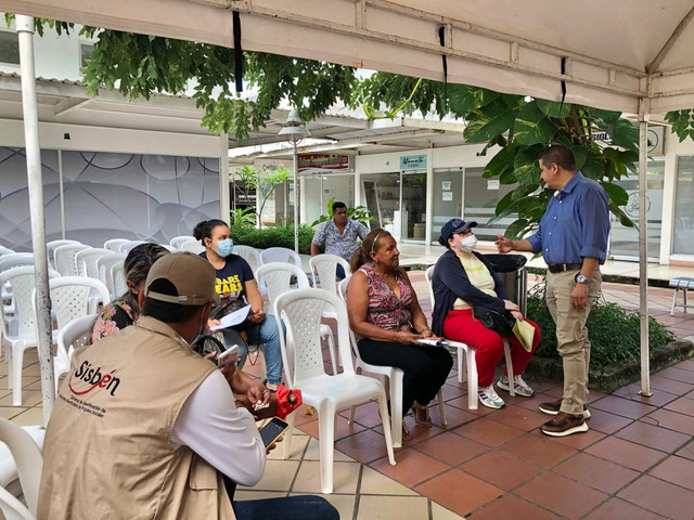 Habilitan punto de atención de Sisbén en Suricentro, Montería