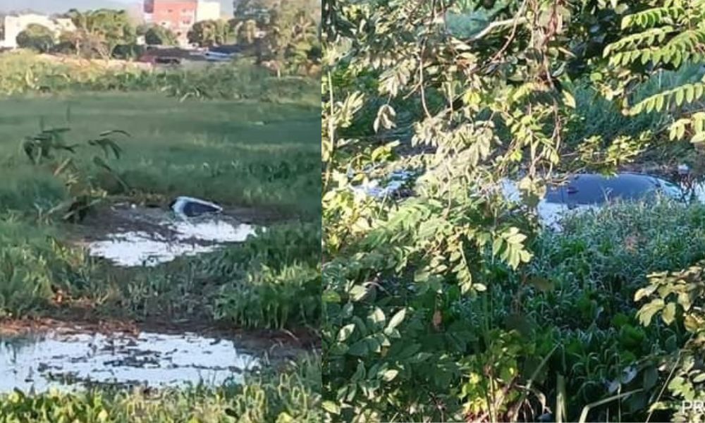 Vehículo se fue a la Ciénaga en la entrada a Lorica