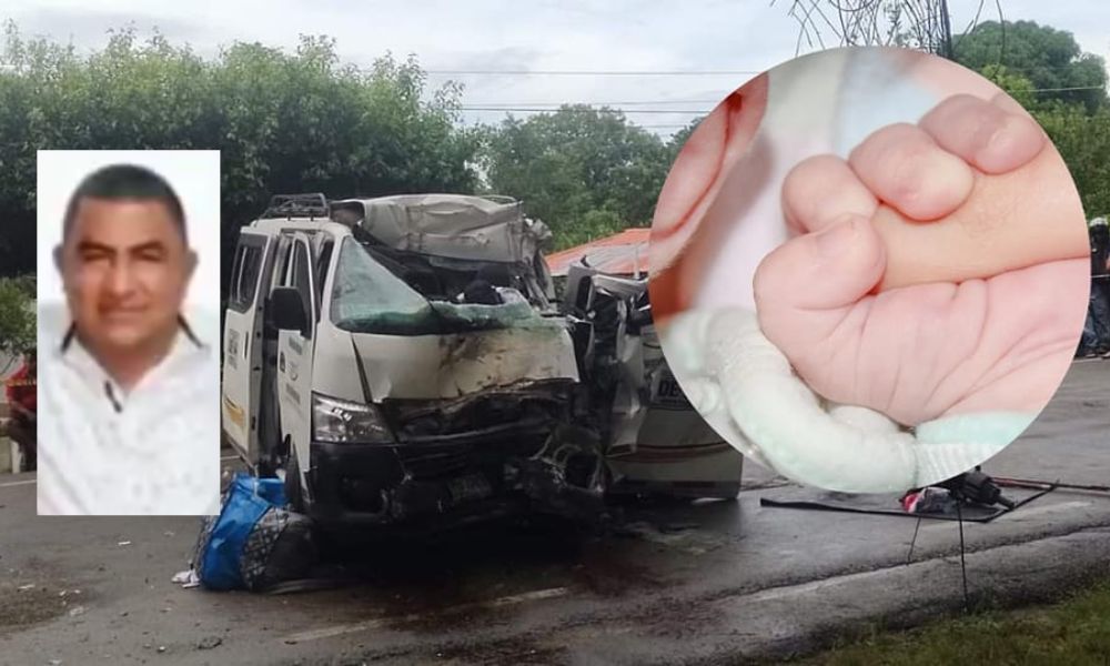 Bebé de seis meses y dos adultos murieron en accidente entre Sahagún y La Y