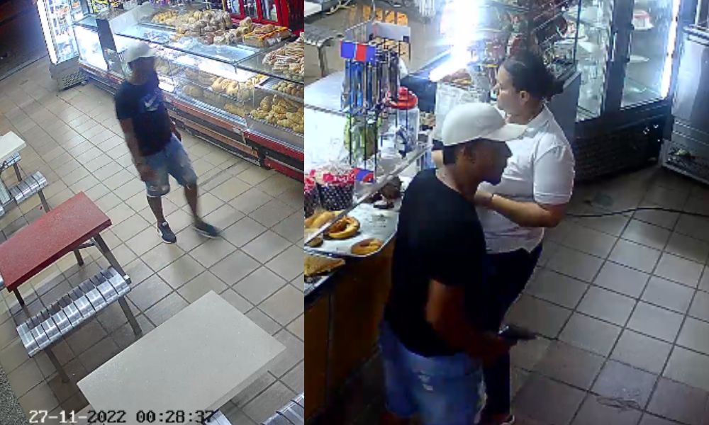 En video, roban panadería en plena avenida circunvalar de Montería