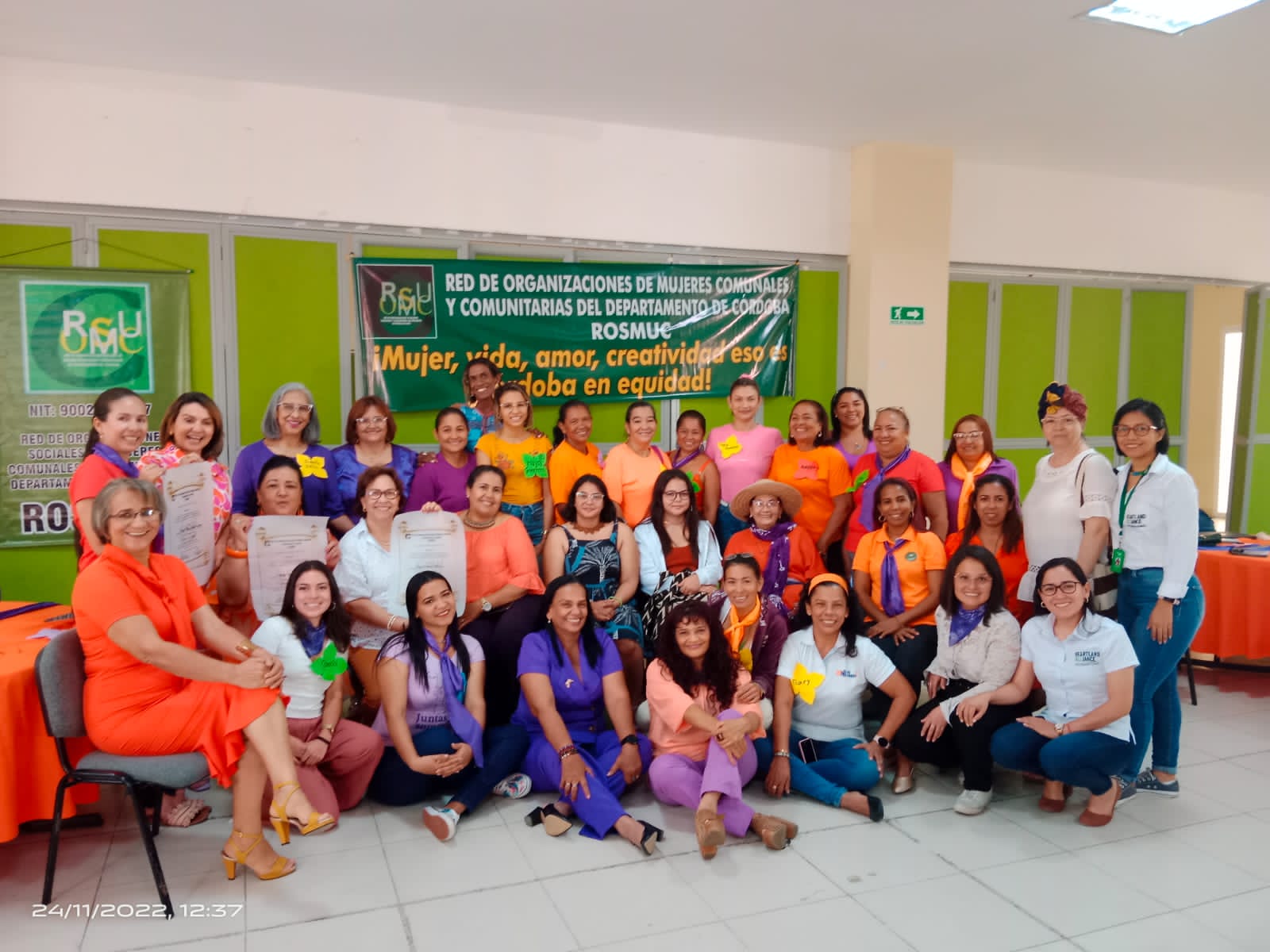 Rosmuc exaltó a 5 mujeres por la lucha contra la violencia de género en Córdoba