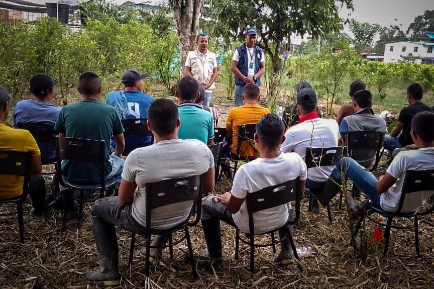 Defensoría del Pueblo liberó a 18 jóvenes en zona rural de Tumaco