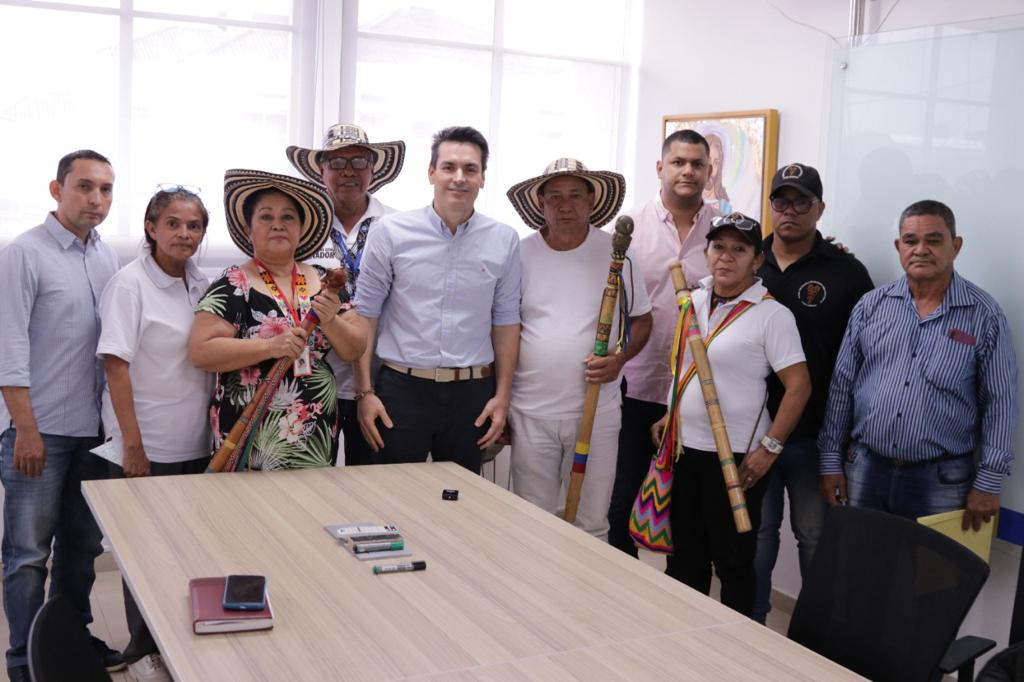 Siguen los diálogos entre el alcalde y Gobernadores del Cabildo Mayor Indígena Zenú Rural siguen