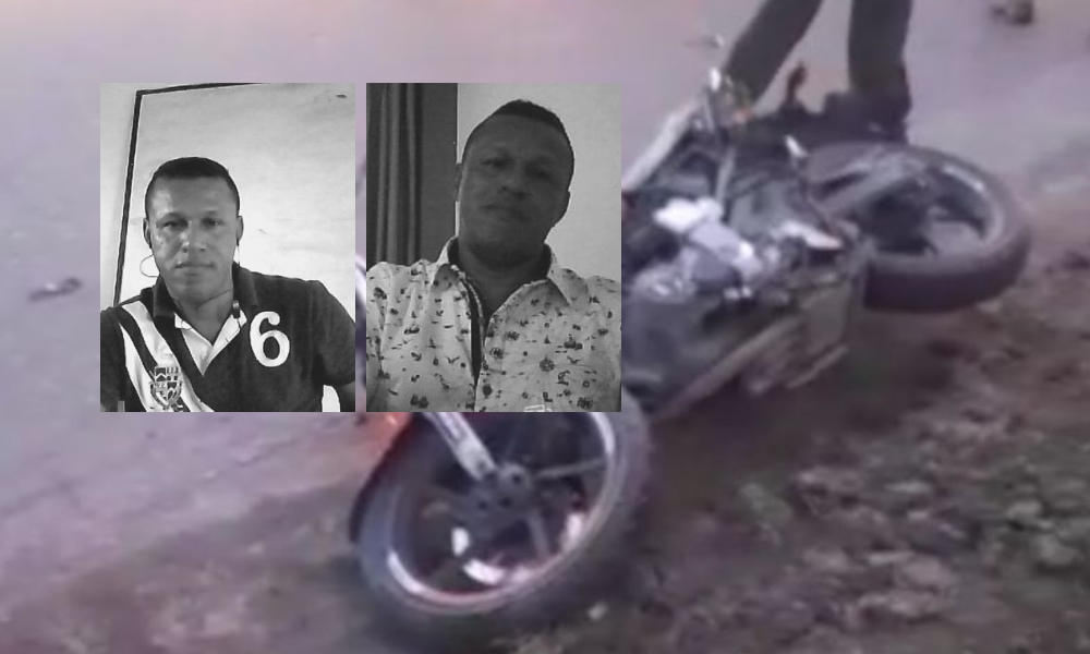 Docente sananterano chocó su moto contra un bus y perdió la vida