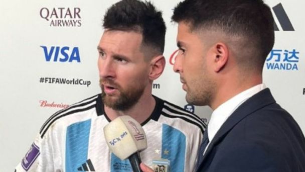 «¡Qué miras, bobo!»: Este es el jugador al que encara Messi en su airada reacción