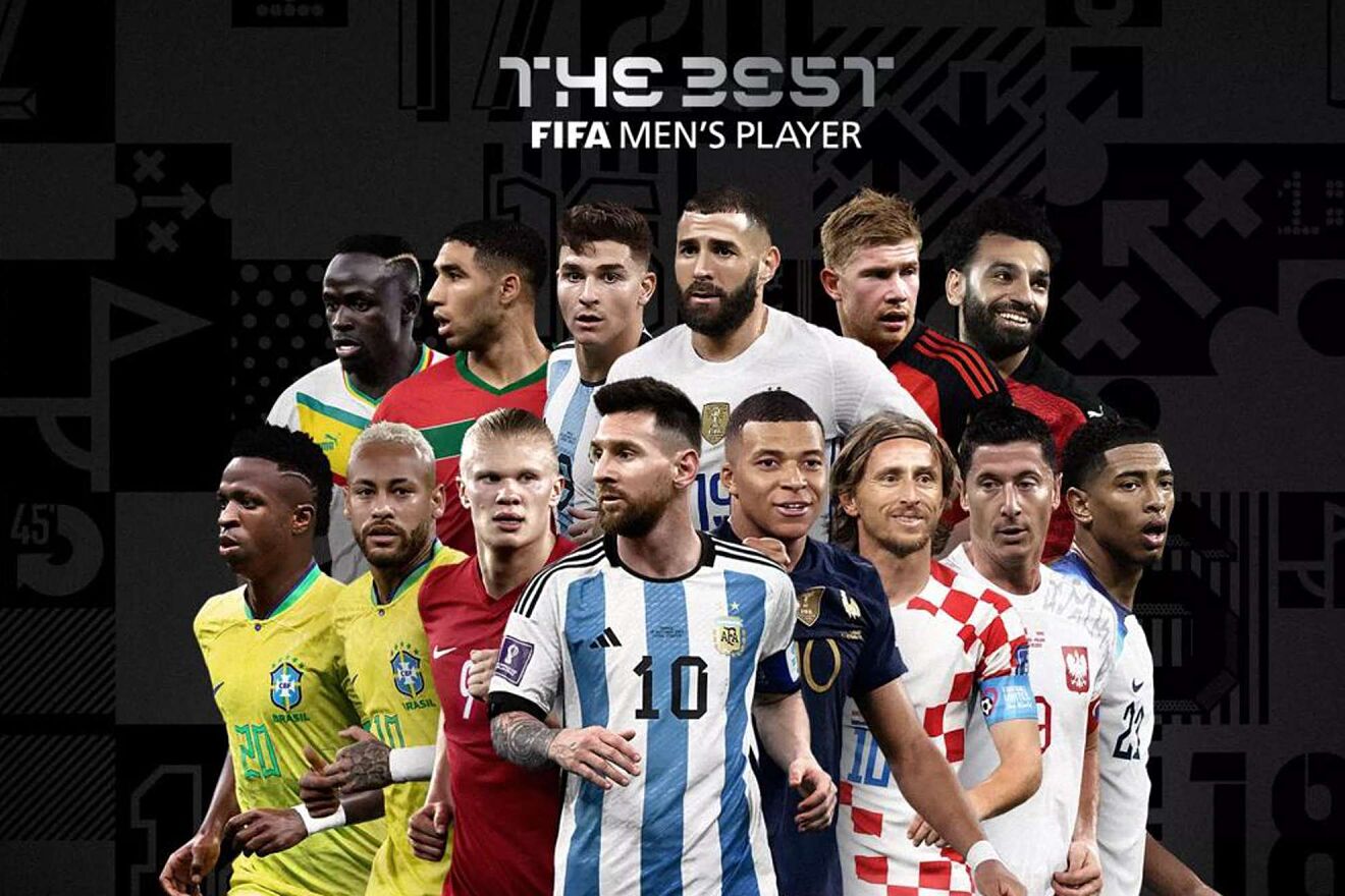 La Fifa reveló los nominados para el premio The Best, CR7 el gran ausente