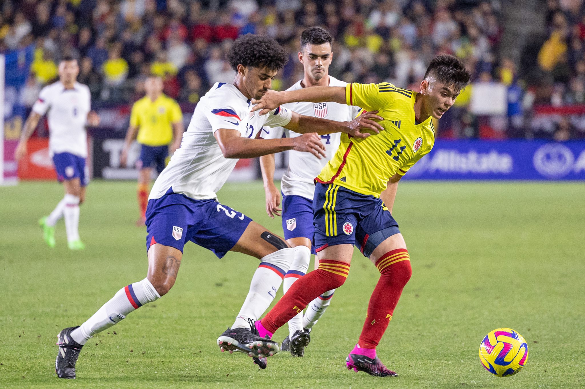 Colombia empató 0-0 frente a Estados Unidos en el 1er amistoso del año