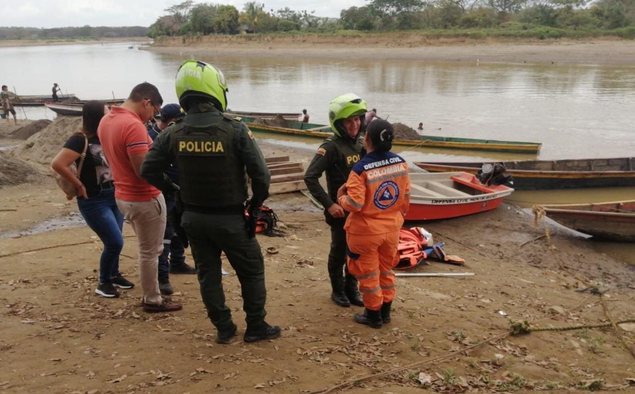 Trágico paseo de olla, joven se ahogó en aguas del río San Jorge en Montelíbano