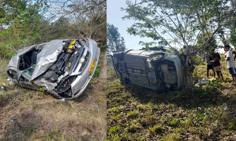 Un menor y su madre resultaron heridos tras accidentarse en Sahagún