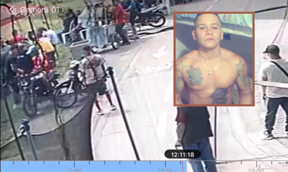 Impresionante video del homicidio de un hombre en una cancha de fútbol en Cali