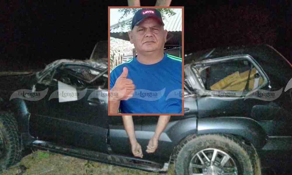 Un muerto y un herido dejó aparatoso choque de una camioneta en la vía Santa Lucía – San Pelayo