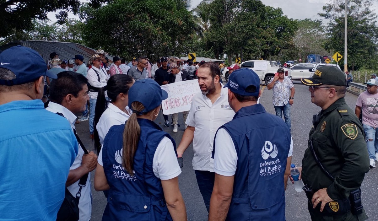 Bloqueo en el San Jorge: Gobernación hace llamado urgente para que el Gobierno llegue a la zona