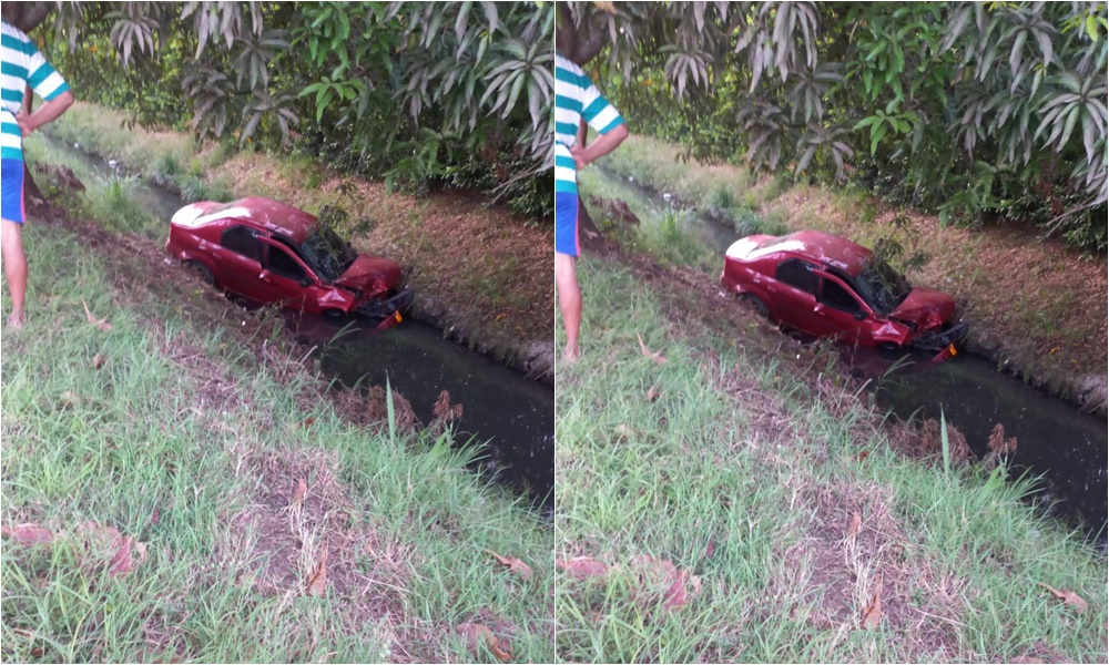 Vehículo terminó volcándose en la vía Ciénaga de Oro – Cereté