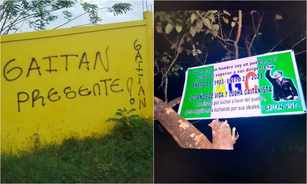 Sectores rurales en Cereté amanecieron pintados con frases alusivas a las AGC