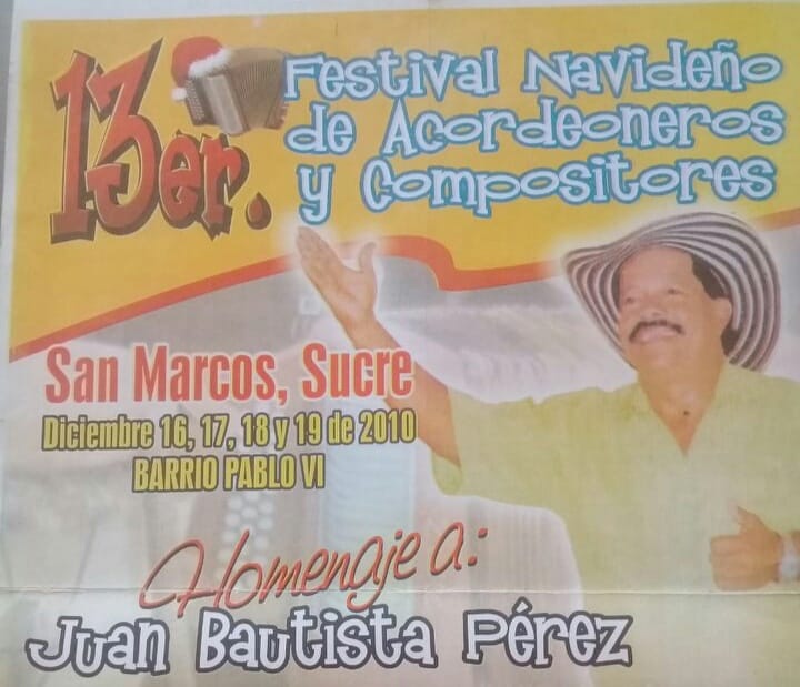 Luto en el vallenato sabanero, murió el cantautor ‘Juancho’ Bautista Pérez
