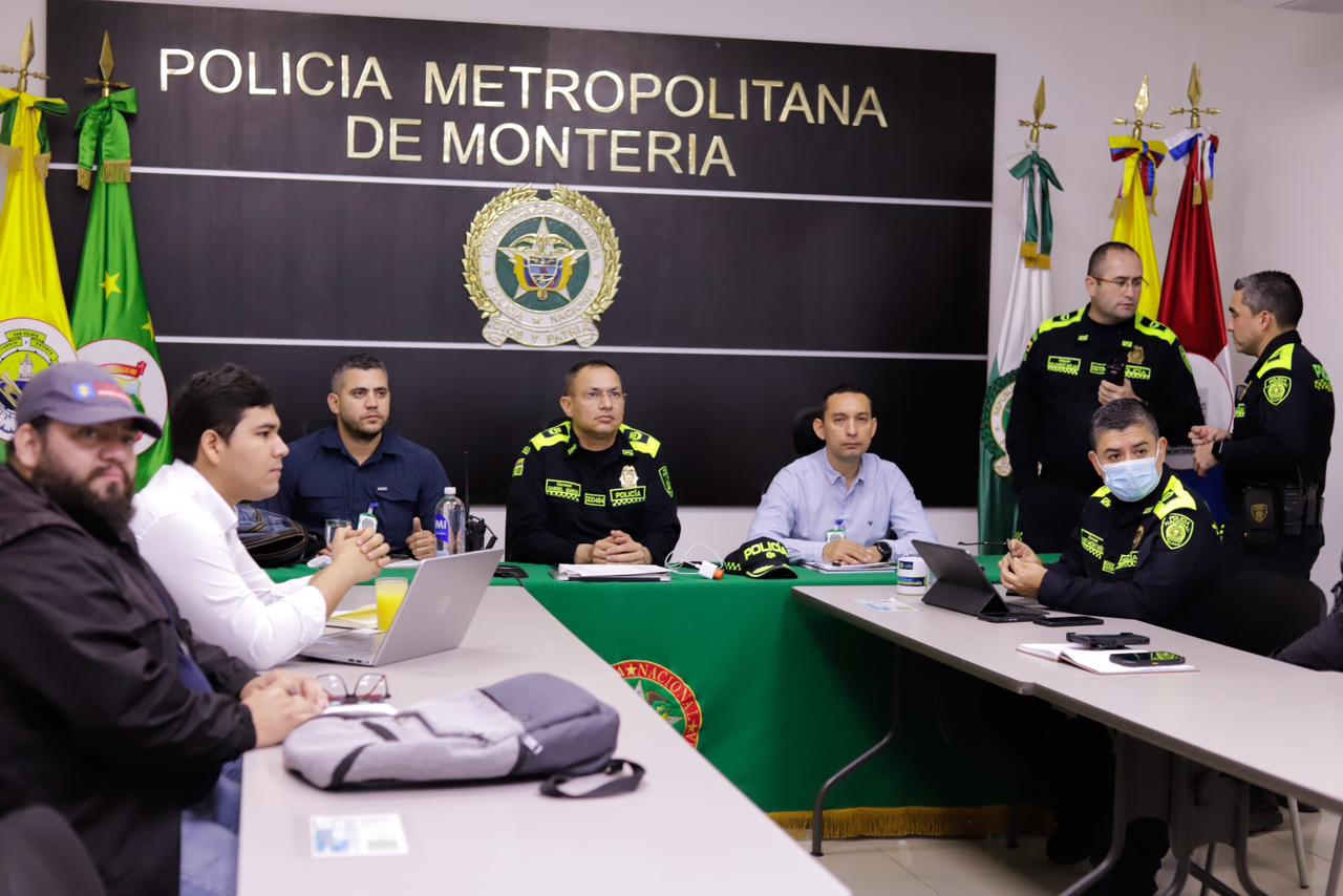 En PMU autoridades locales monitorean manifestación nacional de taxistas en Montería