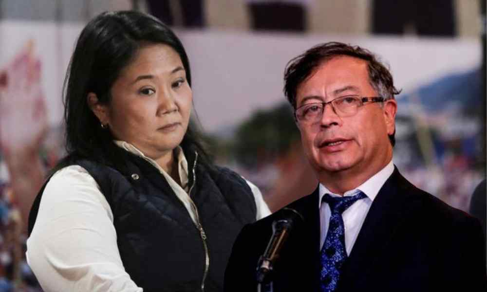 “No meta su nariz roja en el Perú”: Keiko Fujimori al presidente Gustavo Petro