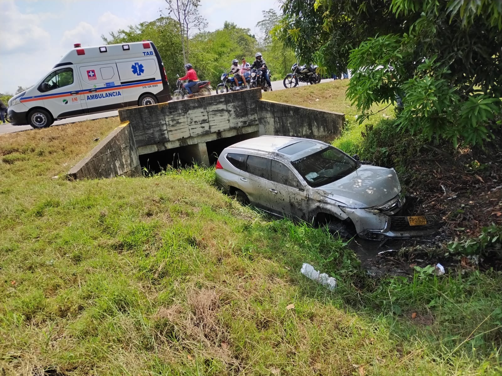 Dos heridos en accidente de tránsito en la vía Montería – Cereté