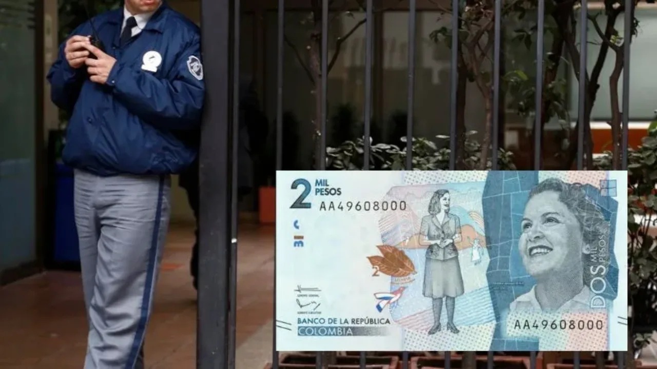 Vigilante recibió 2 mil pesos para un tinto y lo echaron del trabajo