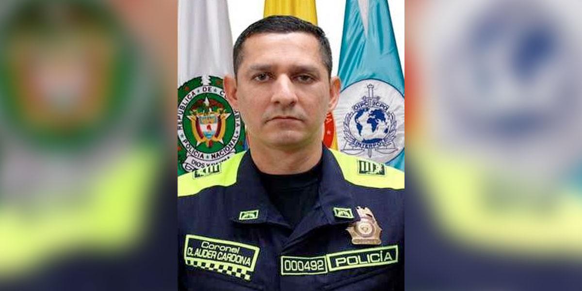 Capturan al comandante de la Policía de Chocó, coronel Clauder Cardona