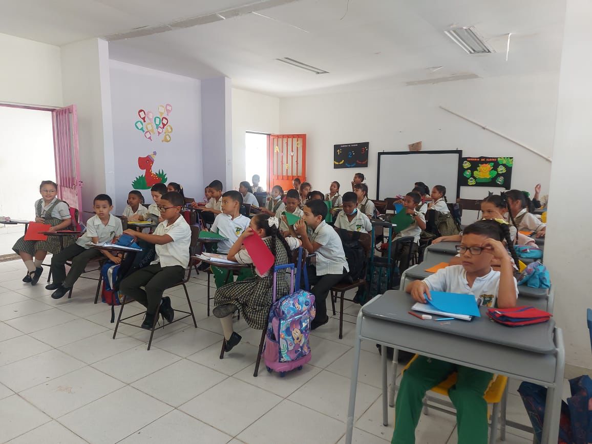 Estudiantes de la Institución Educativa Mercedes Ábrego se beneficiarán del programa Ludoteca Naves