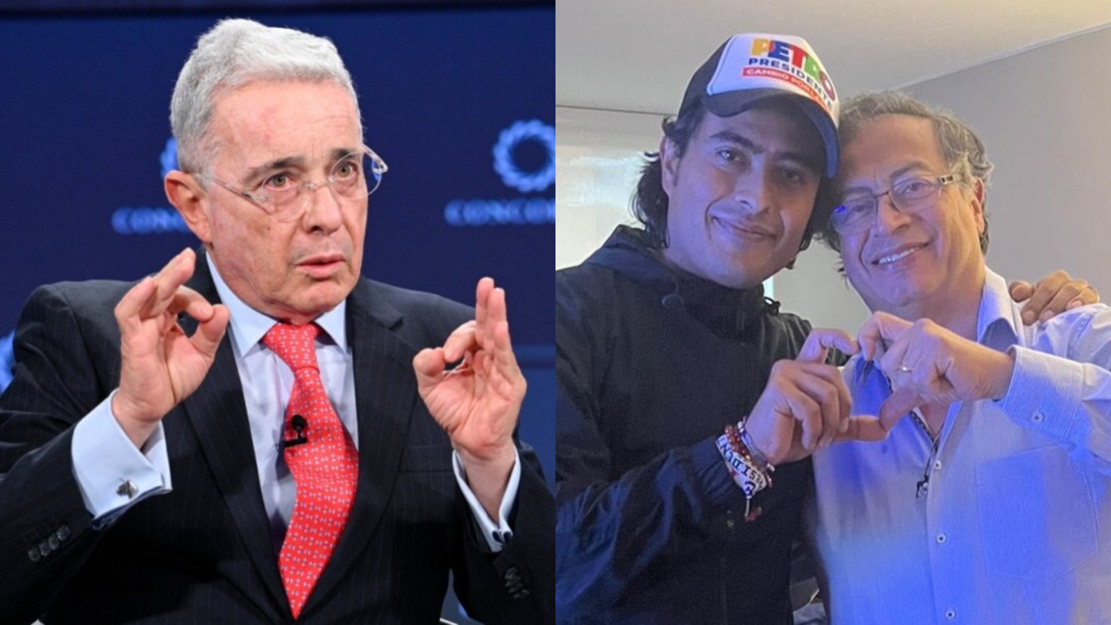 “Pido que no haya adjetivos descalificadores contra Nicolás Petro”: curiosa defensa de Uribe al hijo de Petro