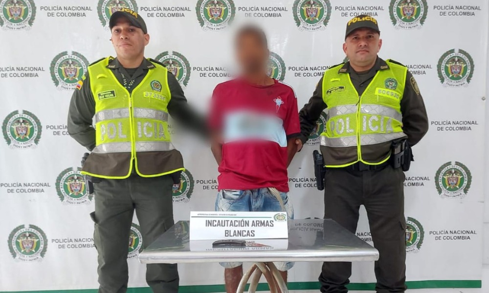 Capturado alias ‘Chagua’ en flagrancia por el delito de homicidio en Montería