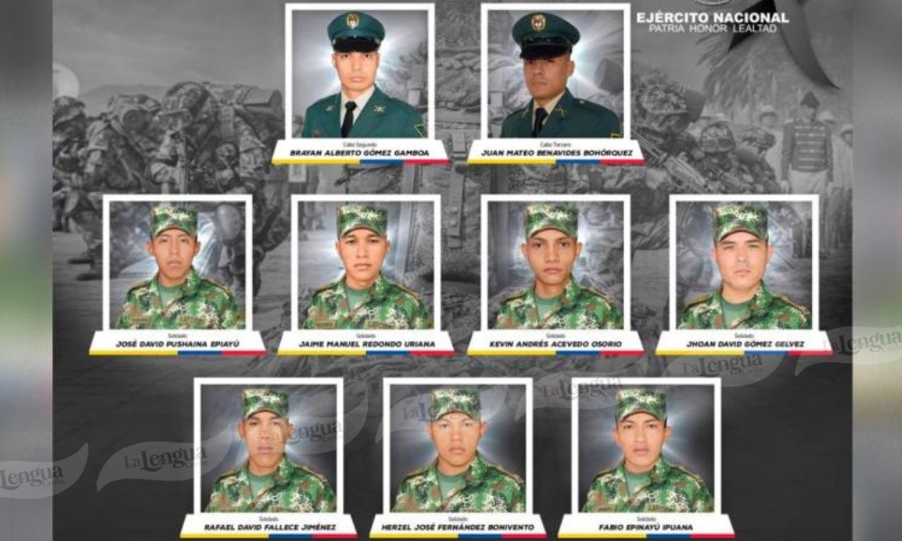 Colombia se encuentra de luto: identifican a los nueve militares asesinados por el ELN