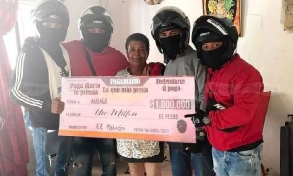 “La mujer que más presta”: Pagadiarios le dieron bono de $1 millón a una señora en San Antero, conoce la verdadera historia