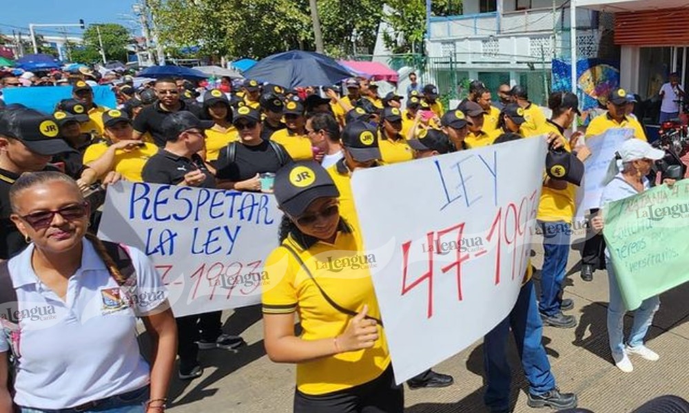 San Andrés: comerciantes salieron a las calles pidiendo soluciones al gobierno Petro