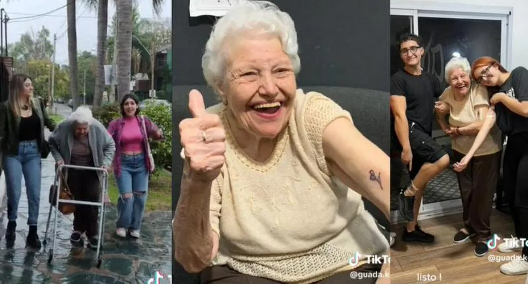 Tierna abuela de 91 años se tatuó en honor a sus bisnietos