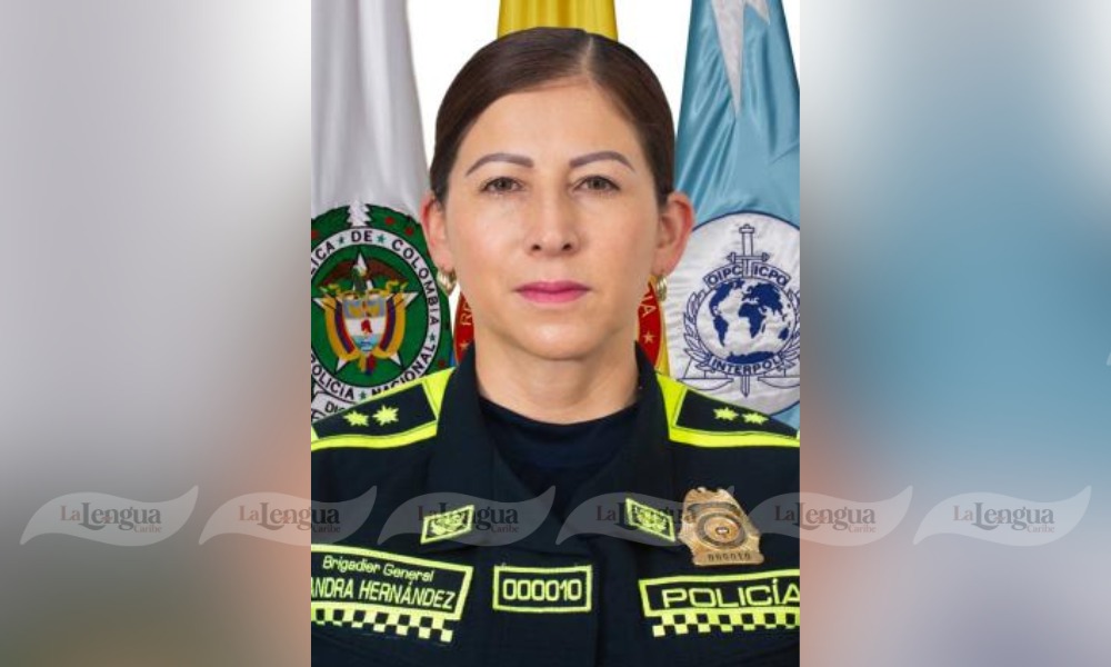 Sandra Hernández se convierte en la primera mujer comandante de la Policía de Bogotá