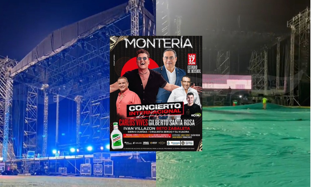 Así promociona Ordosgoitia el concierto internacional de ferias, Gilberto Santa Rosa y Carlos Vives serán las estrellas de la noche