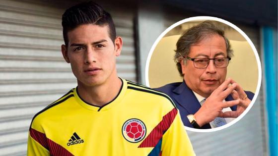 James Rodríguez cuestiona el gobierno de Gustavo Petro “Me preocupa”