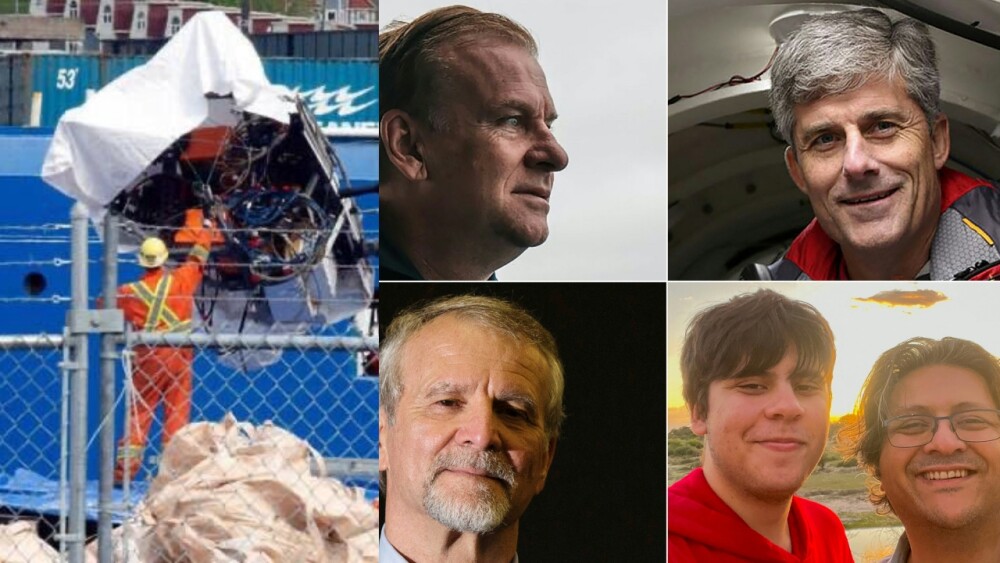 Encontraron «posibles restos humanos» cerca de escombros del submarino Titán, anunció la Guardia Costera de EE.UU.