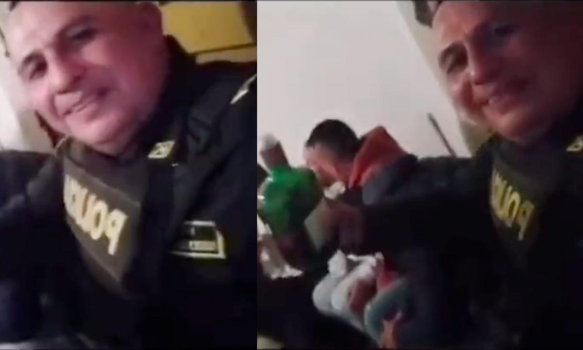Escándalo en la Policía: comandante se emborrachó y fue grabado en fiesta con armas gritando «viva el ELN»