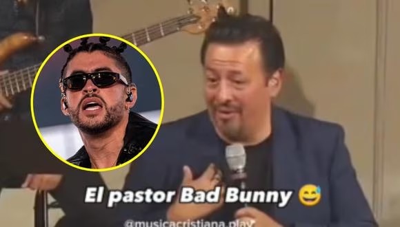 Al estilo de Bad Bunny pastor predica sus alabanzas
