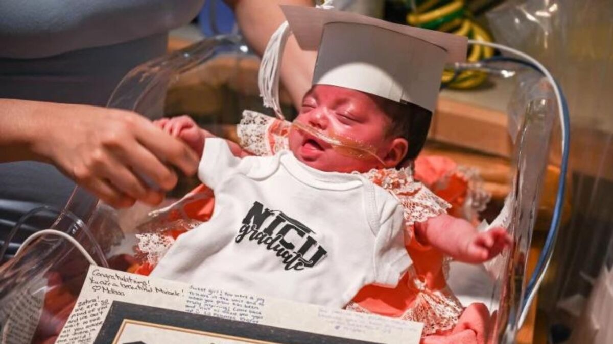 ¡Impresionante! Bebé que nació de 22 semanas sobrevivió tras 128 días en UCI