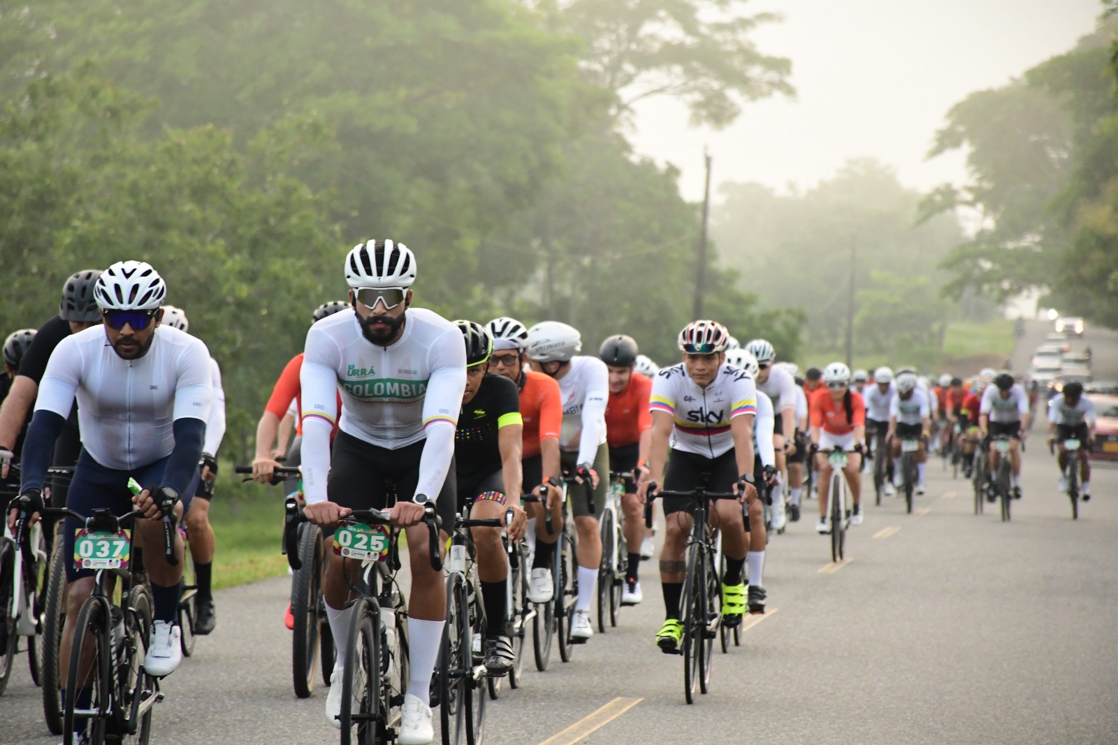 200 ciclistas participaron en el reto URRÁ 2023 tercera edición