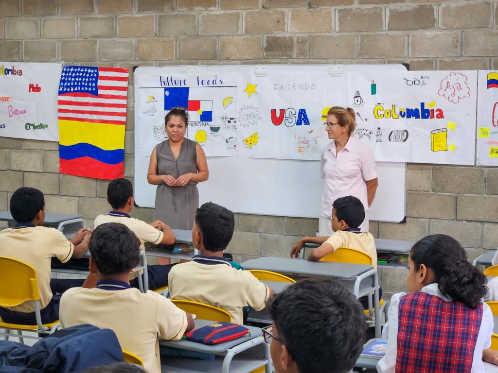 Bilingüismo en Montería se fortalece con programa de intercambio de estudiantes en instituciones educativas