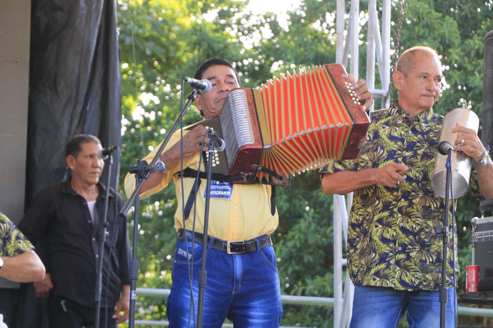 Con éxito se desarrolló el primer día del Festival de Acordeonistas y Canciones Inéditas de Santa Lucía