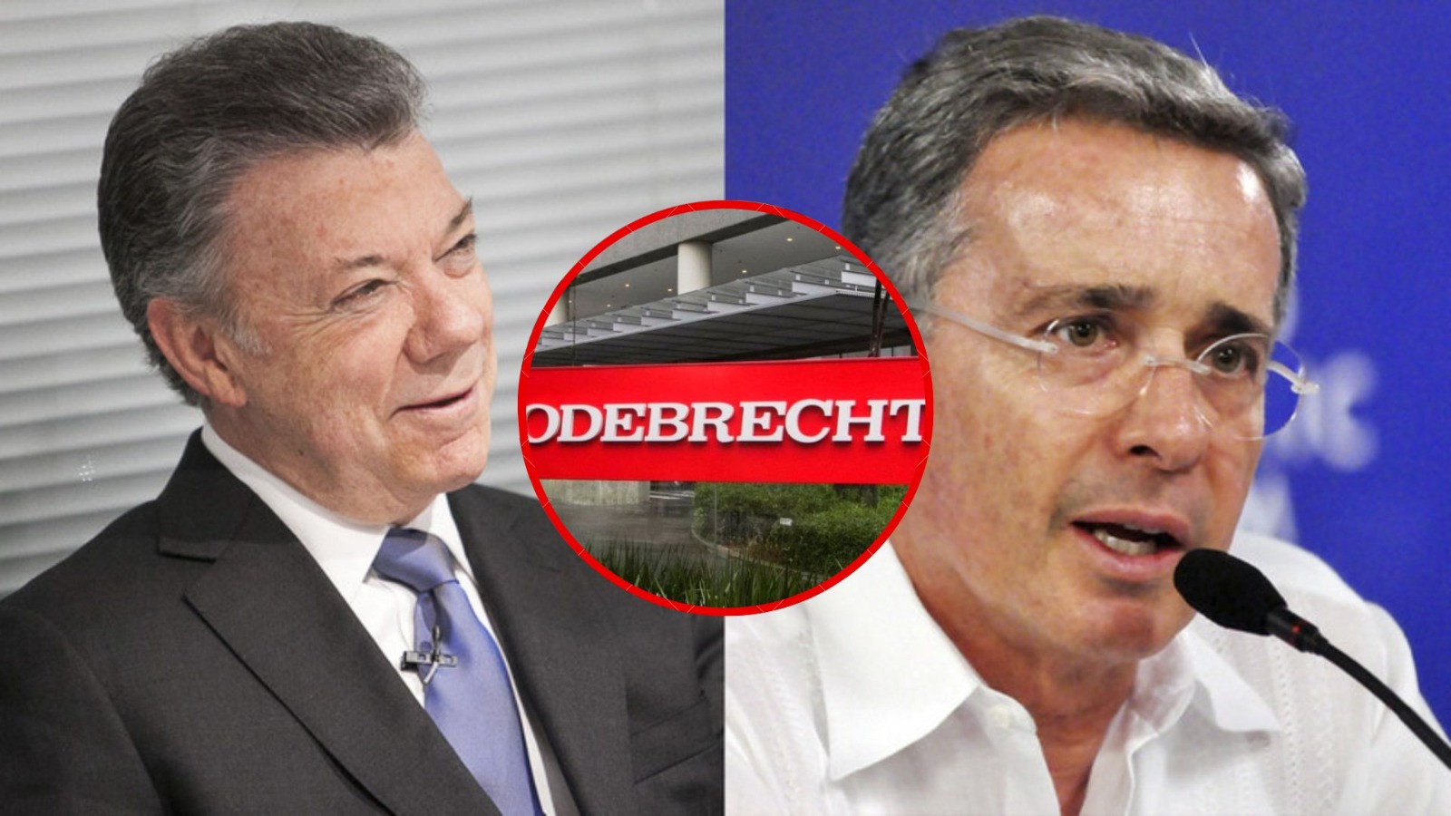 Expresidente Uribe señala a Santos de haber coordinado sobornos de Odebrecht