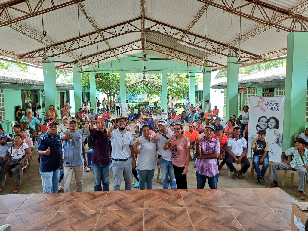 Con éxito se realizó jornada de salud comunitaria en el corregimiento de Rabolargo, Cereté