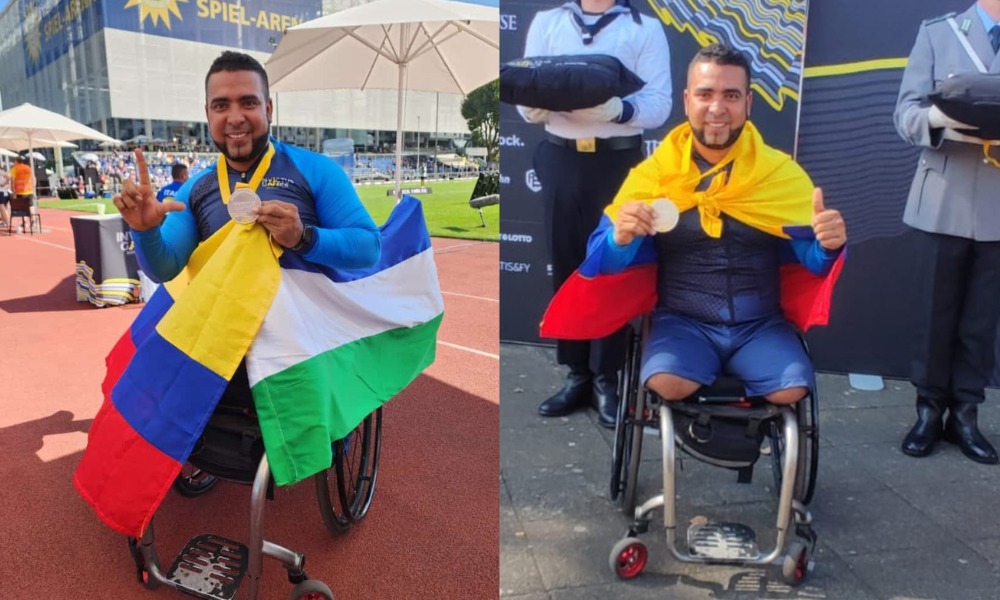 Orgullo monteriano, Álvaro Sánchez ganó medallas en Juegos Invictus en Alemania