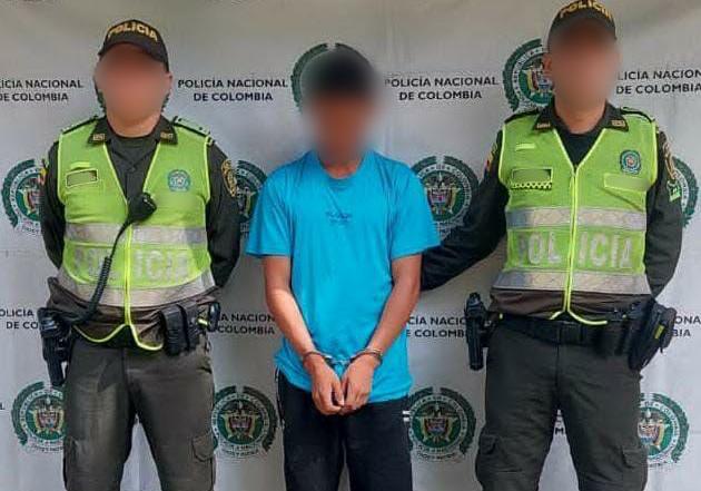 Capturan a hombre por robar una lavadora en el barrio Los Garzones