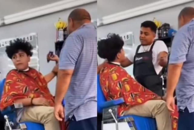 Papá obligó a su hijo a cortarse el cabello como un ‘verdadero varón’
